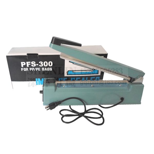 

impulse sealer psf300 hand sealing machine manual sealer of plastic bag sealing machine bag 110v/220v pp shell eu/au/us