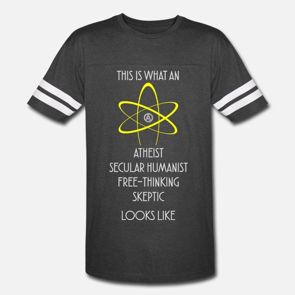 

secular humanist this is what an atheist, secu t shirt men print 100% cotton plus size 3xl novelty cute casual summer style cool shirt