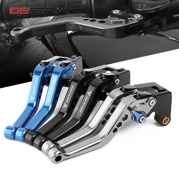 

short levers for mt-10 mt10 fz10 mt 10 2020 2020 cnc adjustable brake clutch levers with logo mt10