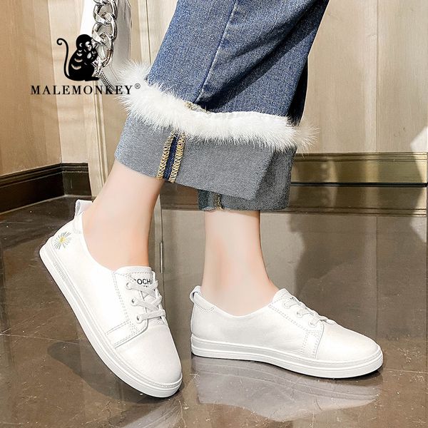 

women flats shoes genuine leather comfortable soft female ballet flat causal shoes 2020 ladies women loafers white 033214, Black