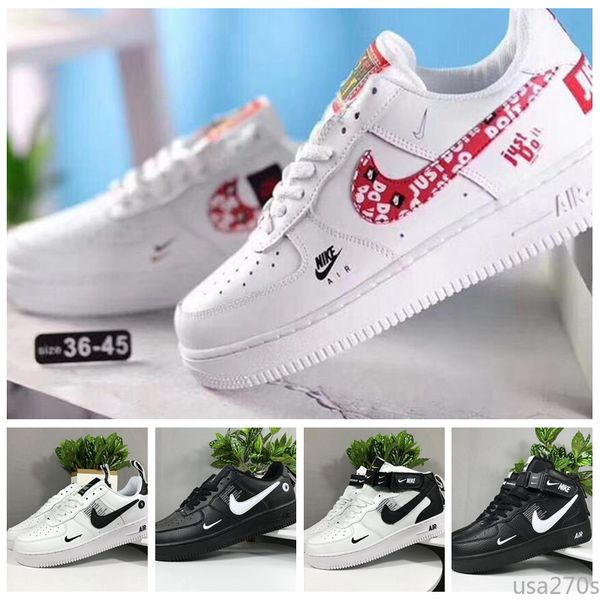 

for 1 one men women high boots running shoes sneakers unveils utility boots armed classic star platform slipper sandals shoes c3, Black