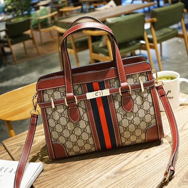 

2019 new fashion korean style all-match bucket printed letter shoulder bag shoulder hand bag g6gjw