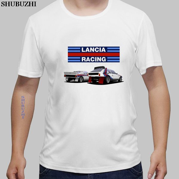 

новая мода марка качества lancia rally - группа b печать футболки 100% хлопок с коротким рукавом футболки повседневная tee размер рубашки ев