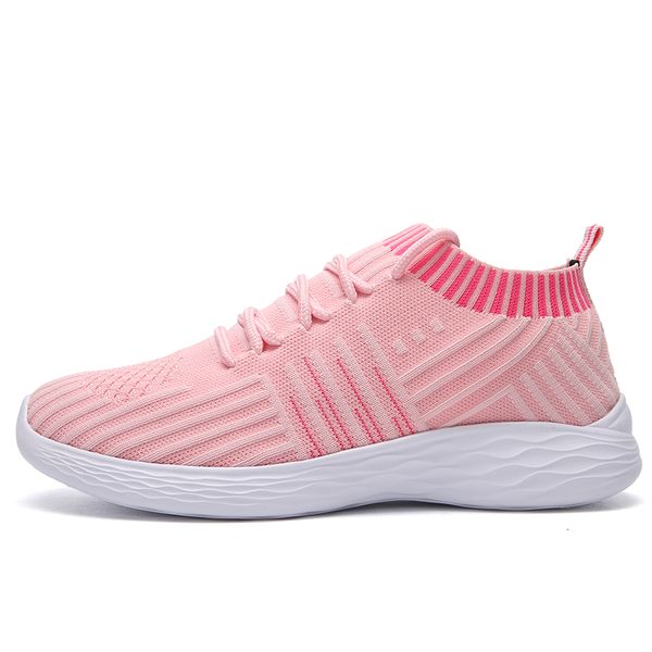 

women's casual socks shoes breathable comfortable sneakers ladies sport footwear tenis feminino zapatillas mujer, Black