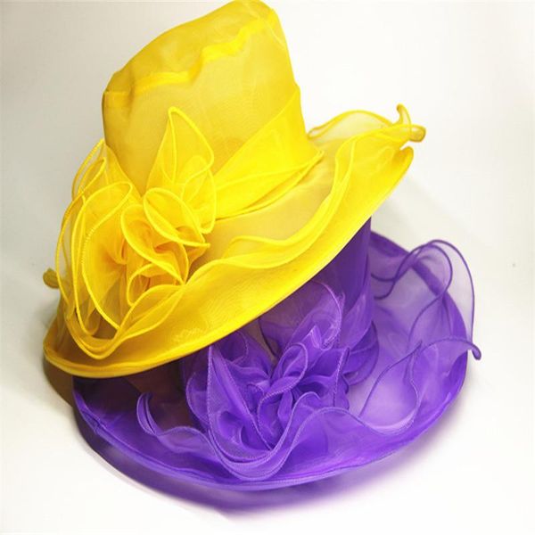 

wholesale-wide brim beach retro hats european style summer women wool net yarn flower sun hat leisure trend vacation caps sunscreen 14 5lz y, Black;white