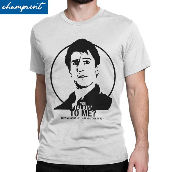 

crazy taxi driver travis bickle you talkin' to me t-shirt for men t shirts robert de niro movie tee shirt graphic clothes