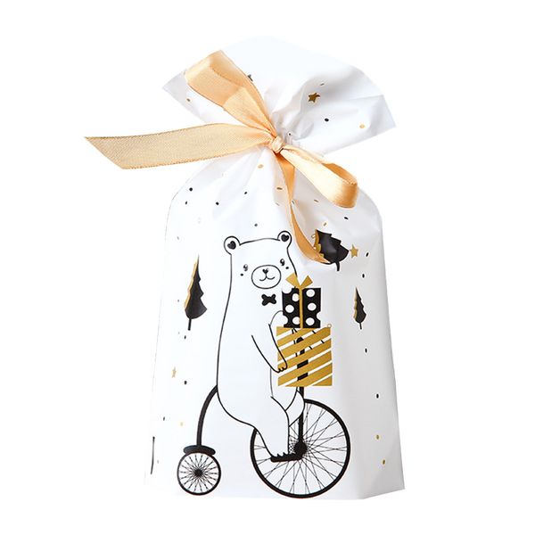 

50pcs packing bag home drawstring bag storage cute cartoon gift candy christmas
