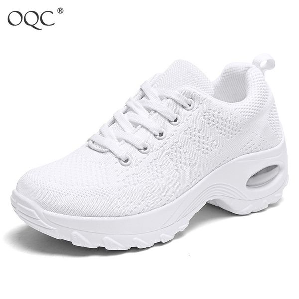 

women's sports shoes breathable mesh trainers lace up winter fashion women sneaker shoes air cushion sole d25