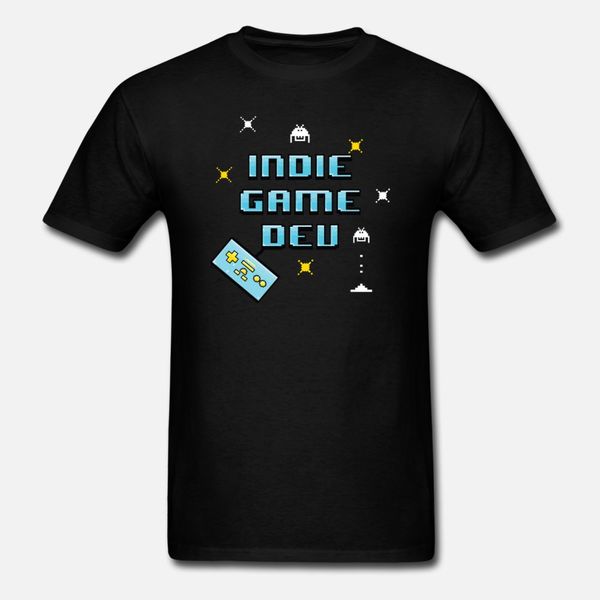 

indie game dev t shirt men knitted short sleeve euro size s-3xl clothes famous comical spring original shirt