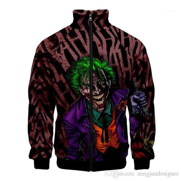 

рукав homme одежда 3d печать повседневная одежда joker мужская осень дизайнер фуфайки кардигана воротник стойка длинные, Black