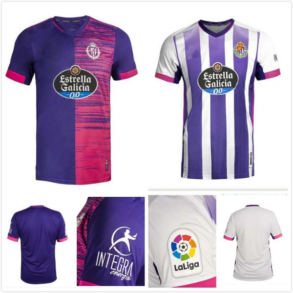 

20 21 real valladolid soccer jersey 2020 2021 fede s. r. alcaraz sergi guardiola Ã³scar plano camisetas de fÃºtbol men+kids football shirts, Black;yellow