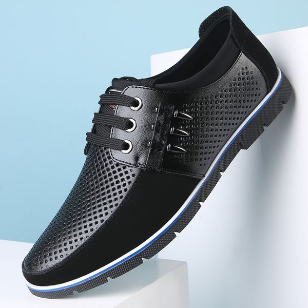 

cofskin suede leather shoes of new style men's leisure belt shoes, Black