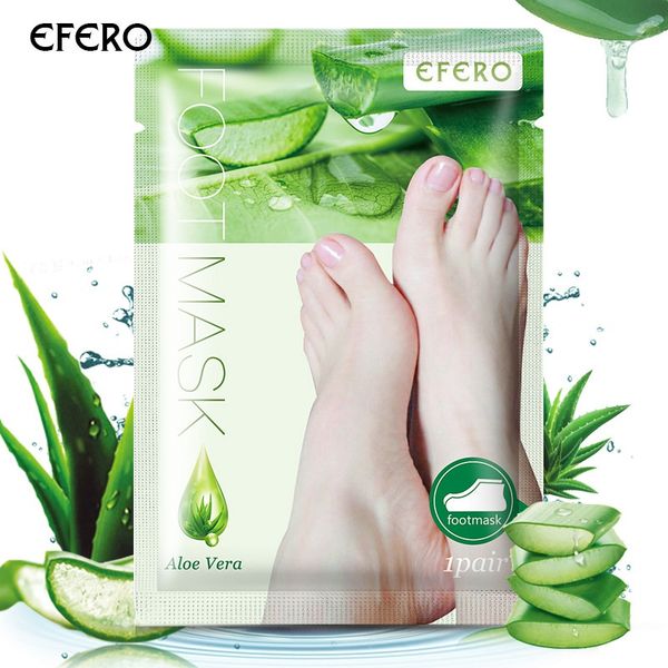 

1pair dead skin remover moisturize foot mask exfoliating feet mask socks for pedicure peeling baby foot mask feet peeling 0080
