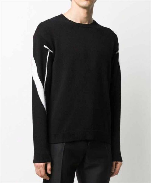 

20fw men's sweater autumn & winter new casual men jumpers male letter embroidery hoodie fashion mens sweatshirts size s-2xl, White;black