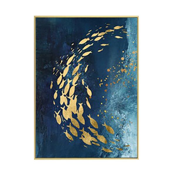 

canvas painting print l fish abstract no frame wall picture home modern gift