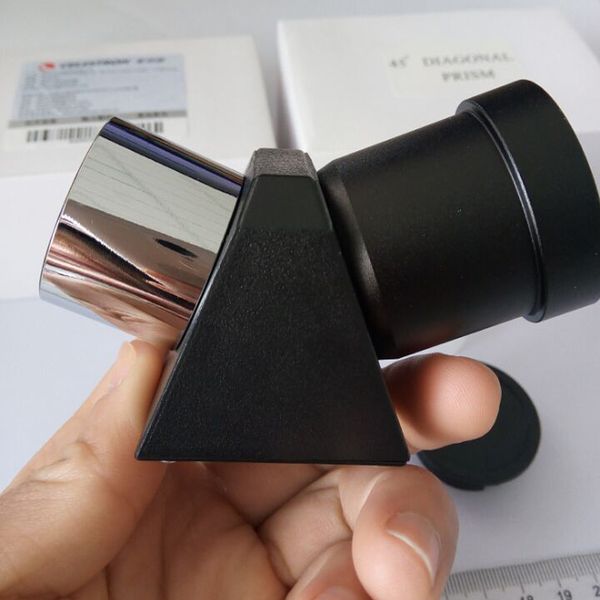 

celestron for metal 45 full prism zenithal mirror 1.25 31.7mm astronomical telescope adapter 1.25'' 45-degree prism eyepiece