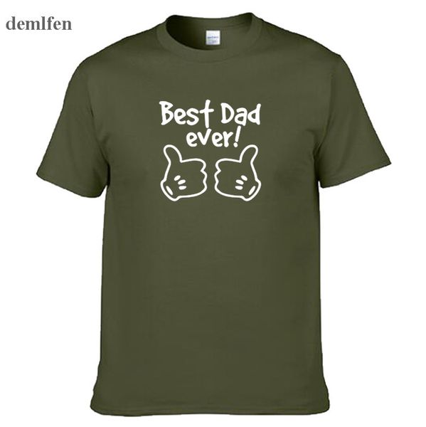 

new summer fathers day gift dad ever men's t-shirt t shirt for men short sleeve o neck cotton casual tees
