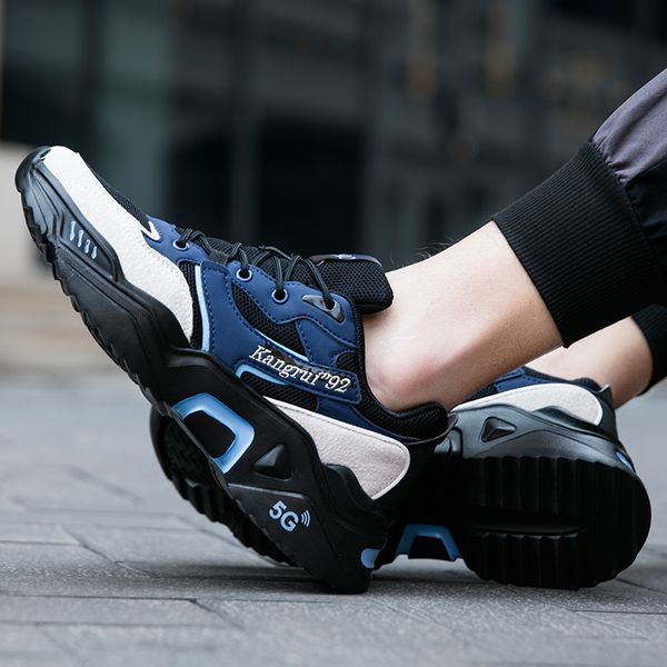 

2020 new autumn fashion men's sneakers breathable men's casual shoes multicolor men shoes comfortable man walking footwear, Black