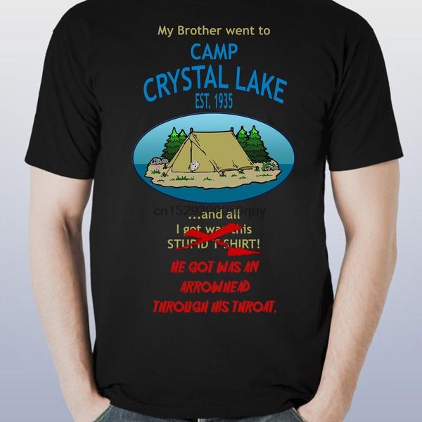

friday the 13th camp crystal lake gift tee shirt