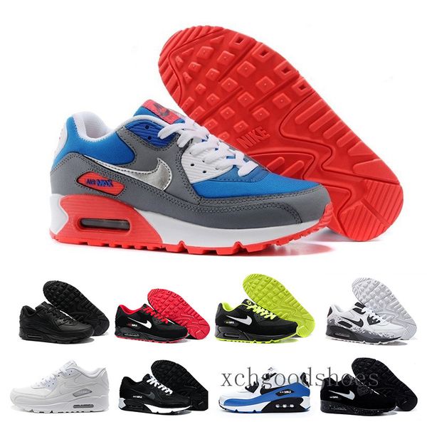 

men sneakers shoes classic 90 men and woman shoes sports trainer air cushion surface breathable sports shoes 36-45 zzr9