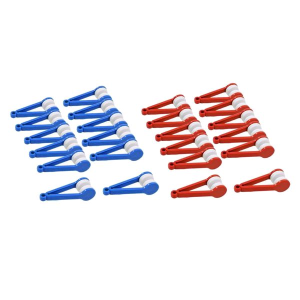 

24 pcs eyeglass microfiber spectacles cleaner soft brush cleaning tools