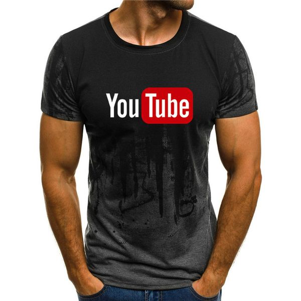 

fun youtube printed youtube brand cotton 3d print shirts anime aesthetic hippie men clothing