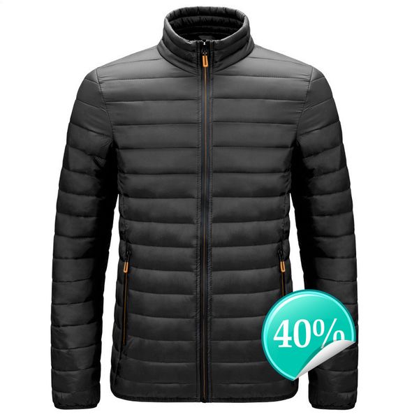 

men's winter warm outdoor down jacket fashion nr9xab0, Black