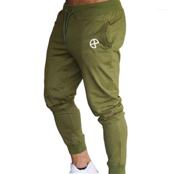 

mens sports pants fitness stretch long mens trousers solid color male pencil pants jogger, Black