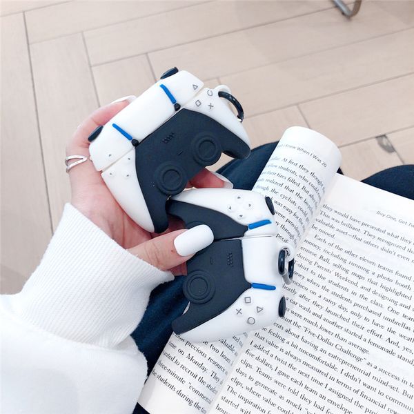 

for airpods 1 2 3d cartoon game controller wireless bluetooth earphone case for apple airpods pro 3 silicone charging headphones case box