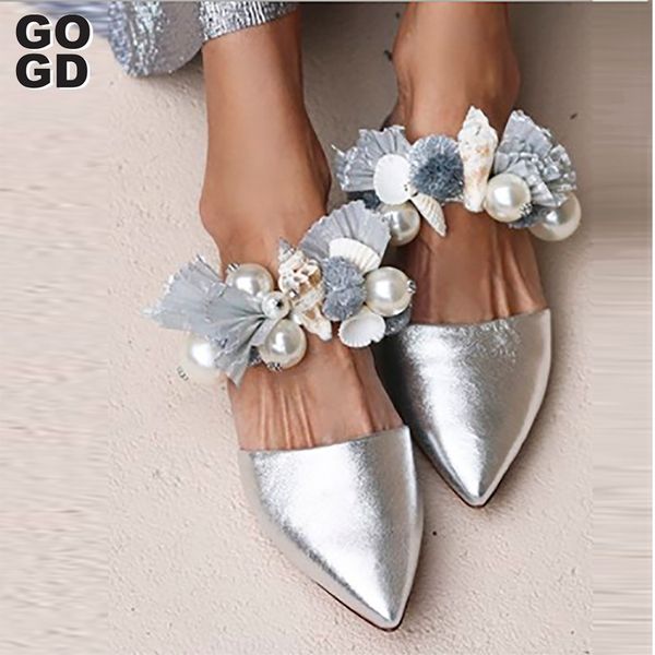 

gogd]2020 wedge shoes women's high heels sandals summer shoes flip flops padded female pointed toe half drag sandals plus size, Black