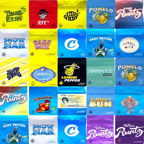 

cookies 35g mylar cereal milk smell proof reclosable 100 pack bags 35g ziplock bag 2 4 day proc time cookies 35g