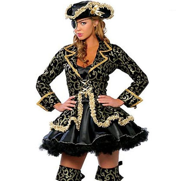 

clothing halloween women suit pirate cosplay costume suits cos stage, Black;red