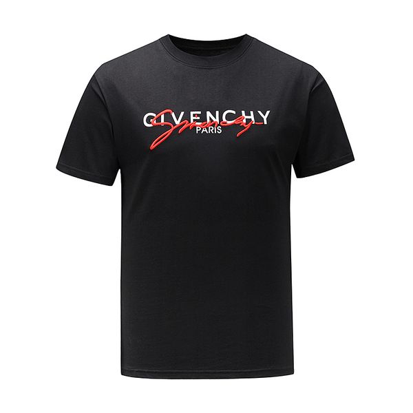 

designer t-shirt men's brand t-shirt fashion summer breathable tide rivet letter printing luxury men's shirt clothing black white, White;black