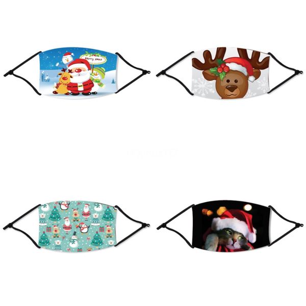 

designer printed child face mask random print kid mouth mask dustproof househould protective ice silk cotton field pink civilian protecti#88, Black