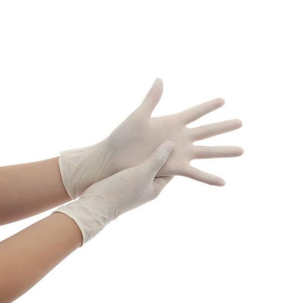 

multi clean white hygiene rubber disposable latex oil dentistry waterproof gloves home pair size 2 protective accessories glove xfgqn