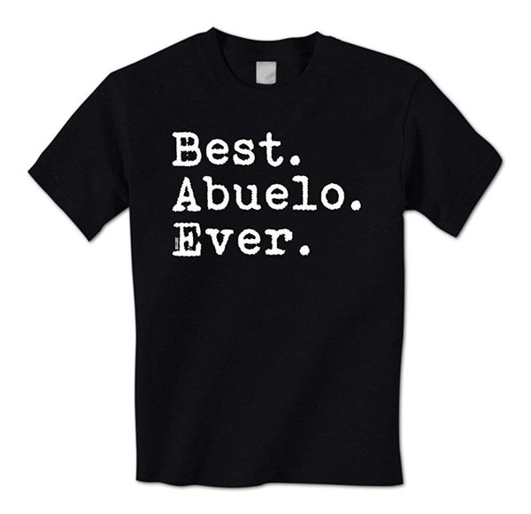 

t-shirt men 2019 new abuelo. ever. period spanish happy father's day mens t-shirt t shirts