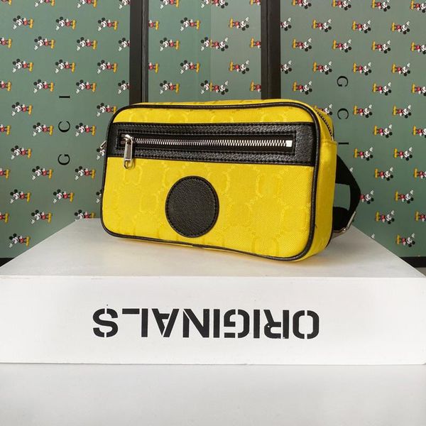 

fitness belt bag designer handbags printed belt bag leather material casual retro style design