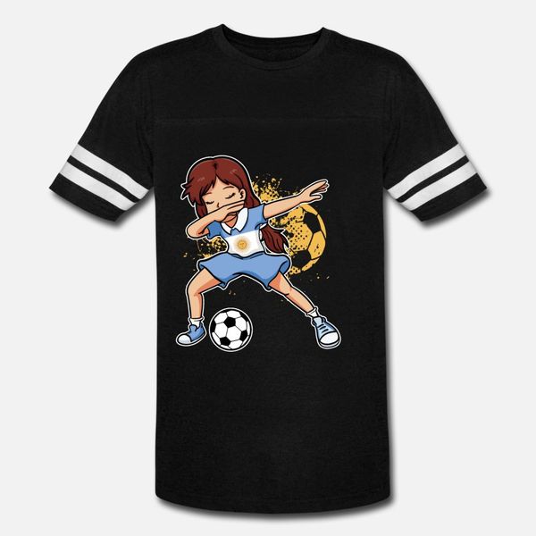 

argentina dabbing dance football woman gift t shirt men printing cotton round neck natural interesting comical spring autumn original shirt