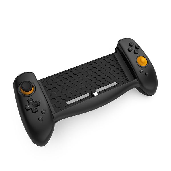 

Handle Grip of Switch Host ABS Type-c Shock Handle Game Controller Joystick for Switch Plug and Play Console Games Black Color