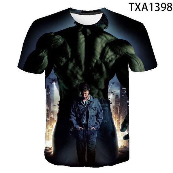 

hulk 3d boy girl printed cool 3d print shirts hippie anime oversized men clothing