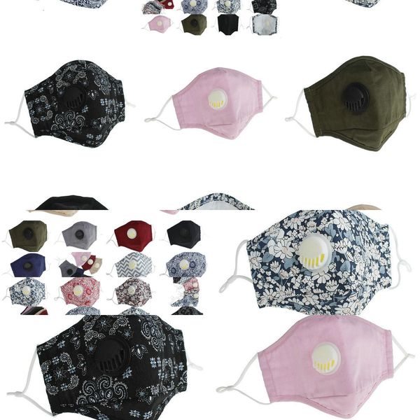 

mask 2020 face new washable pm2.5 anti-dust reusable masks valve protective cotton face ma 16zz 6d5q