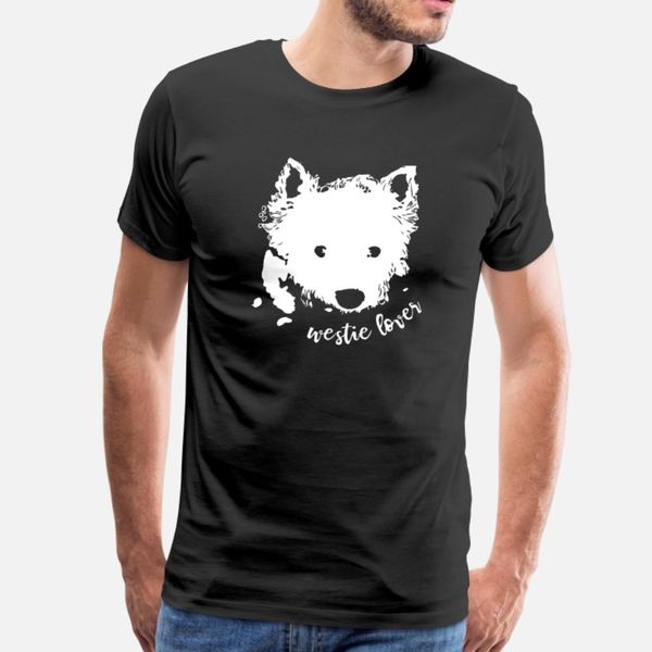 

westie lover west highland white terrier t shirt men customized cotton s-xxxl clothing cute funny casual spring autumn kawaii shirt