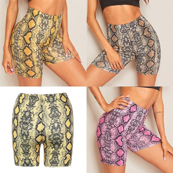 

women print sports shorts high summer hip lifting casual ladies shorts running yoga#953, White;red