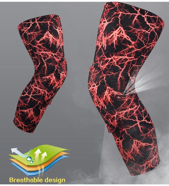 

elbow & knee pads 2021 1 pc honeycomb basketball elastic patella foam kneepad brace volleyball sports fitness support protector, Black;gray