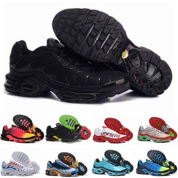 

2020 new shoes fashion mens tns sneakers breathable mesh tn plus chaussures requin sports trainers shoes