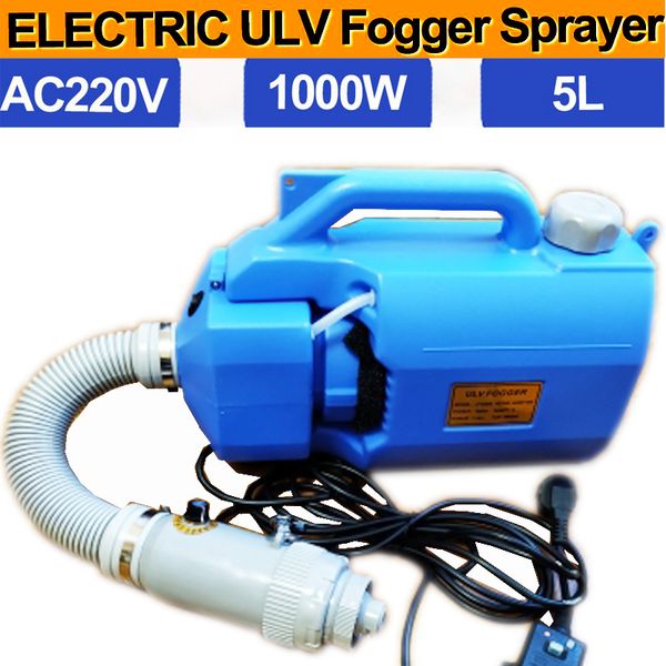 

5l ultra capacity portable ulv electric sprayer machine intelligent ulv fogger machine atomizer for indoor outdoor