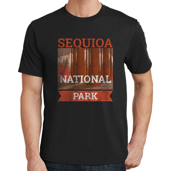 

sequoia national park t-shirt 2019 man's short shirt