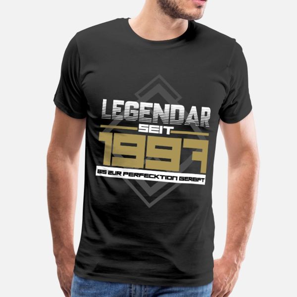 

jahrgang 1997 geschenk тенниска мужчины персонализированные 100% хлопок плюс размер 3xl мужской сумасшедшая аутентичные летом урожай рубашку