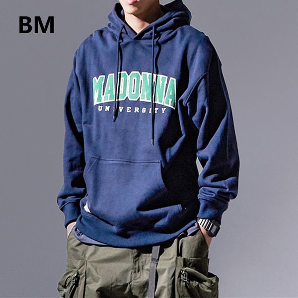 

2020 письмо печати hip hop моды толстовка, harajuku балахон, мужская одежда, корейский kpop одежды, Black