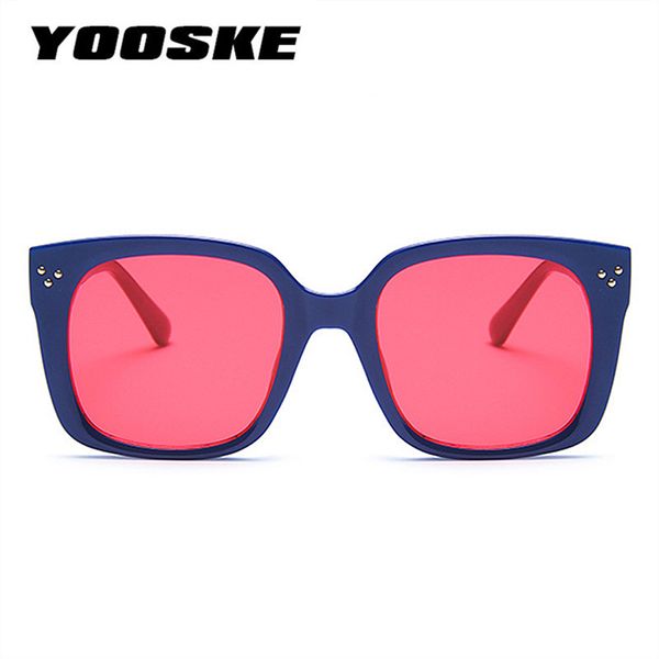 

sunglasses yooske square women retro brand design vintage sun glasses for men ladies eyeglasses uv400, White;black